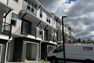 Socha Companies construction progress at Boulder Way in Manchester NH