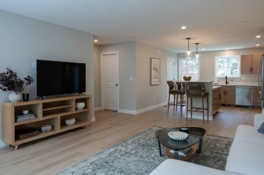 Boulder Way Living Room in a 3BR Unit